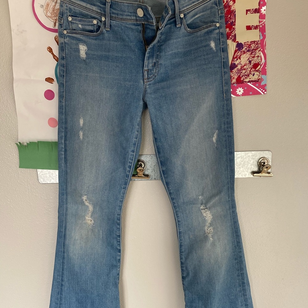 Mother Jeans! Style The Cruiser-in cliffhanger!